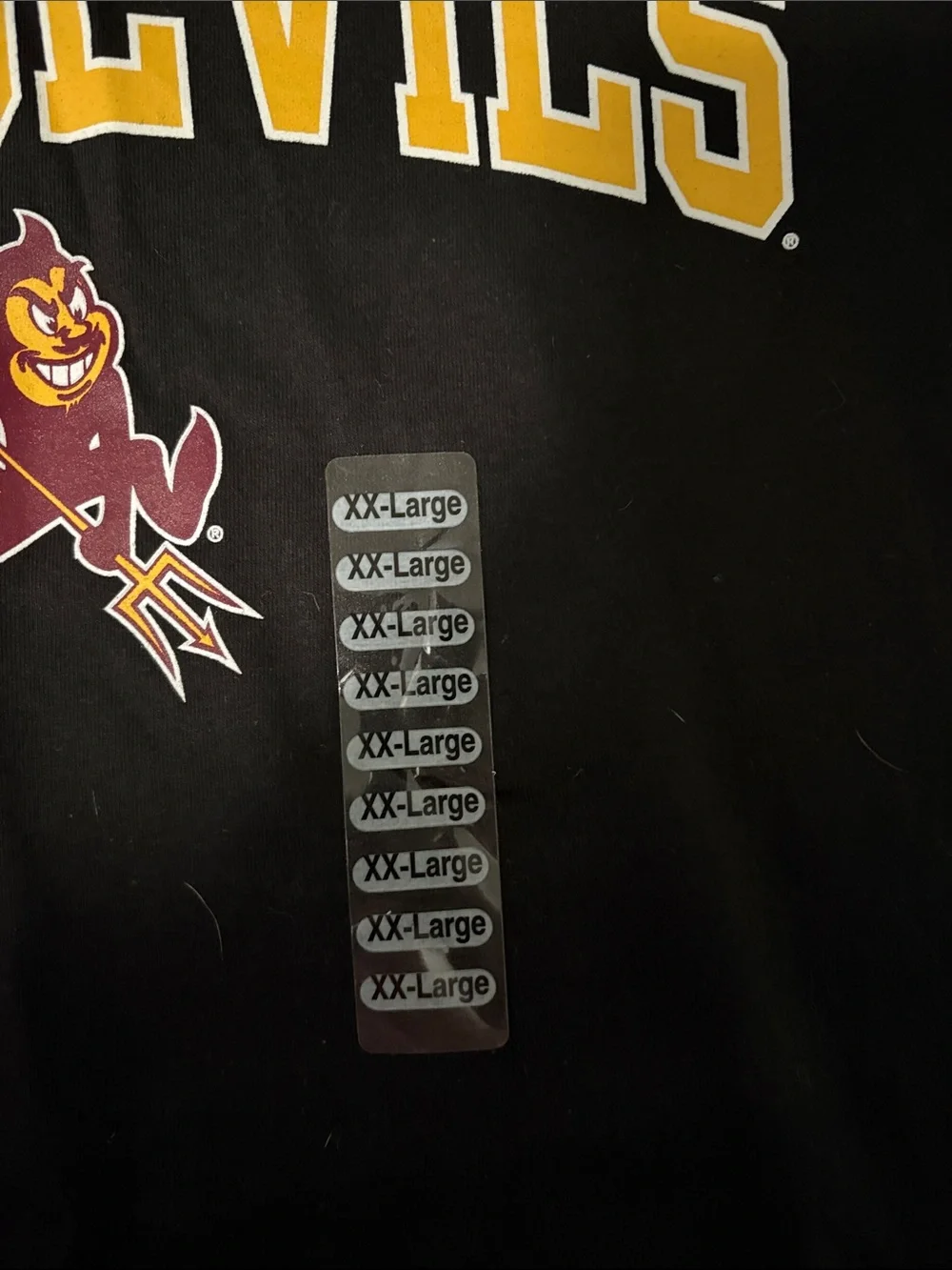 Champion Black Sun Devils Graphic Tee - Picture 2 of 3